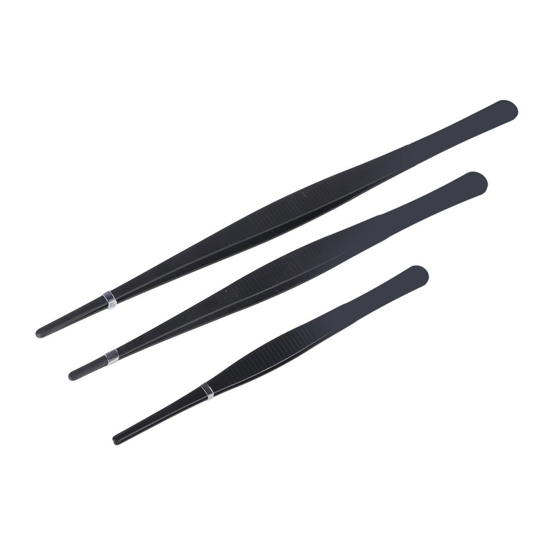 Reptile Feeding Tongs Prevent Slip Stainless Steel Thickened Reptile Feeding