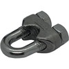 20 x wire rope clamps, stainless steel, V4A 316, 6