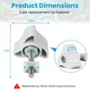 2Kit Canister Filter Lid Fastener Compatible With Fluval FX4/FX5/FX6 Filter