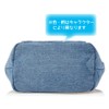 Skater KBCO3 Larson Denim Insulated Bag with Cork Pocket