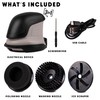 ZONETECH Electric Ice Scraper for Car Windshield, Electric Snow Scraper