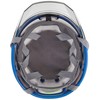 DIC AA11-CSW-HA6E2-A11-SBL-S Plastic Helmet, Air Vent, Transparent Bill, Protective Shield