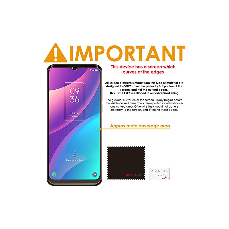 TECHGEAR [5 Pack] Screen Protectors Compatible for TCL 306& TCL