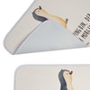 Mr. & Mrs. Panda Penguin Marching Bath Mat, Gift, Shower
