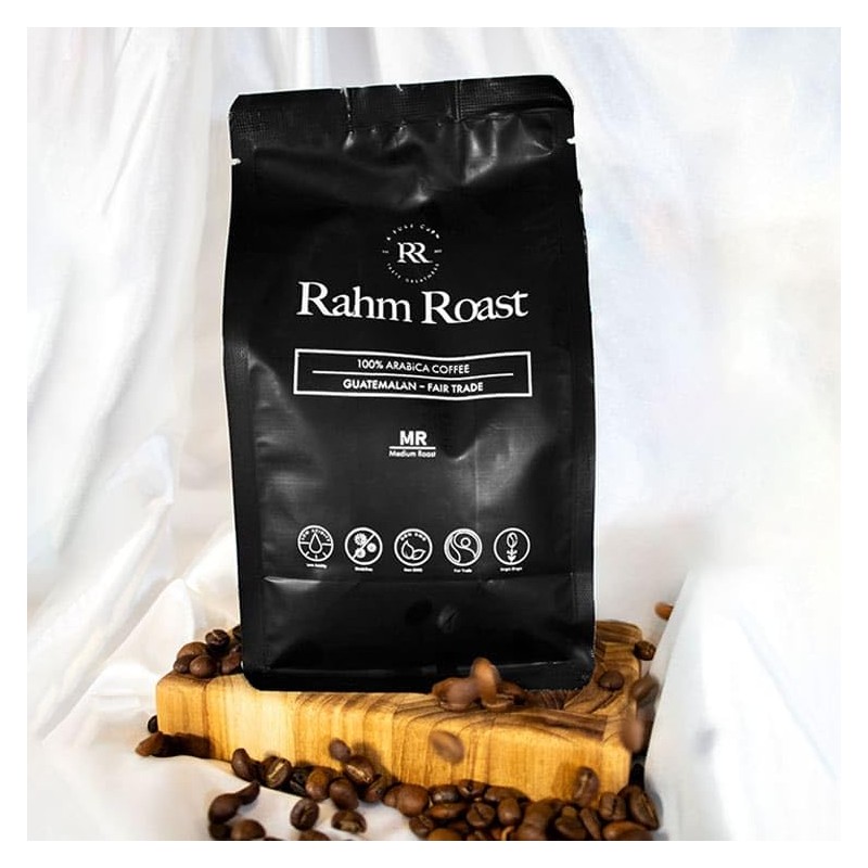 RAHM ROAST Double Washed Coffee Beans, Single Sourced Clean Medium