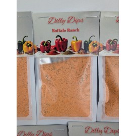 Dilly Dips - 5 Pack - Buffalo Ranch - Gourmet Dip Mix - Dry Rub