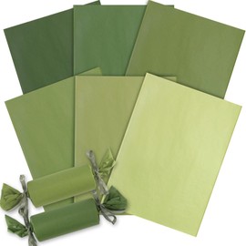90 Sheets Lime Sage Green Tissue Paper, 14'' x 20'' Assorted Greenery Gift Wrapping Tissue for Gift Bags Baby Shower Wedding Birthday Party Decor