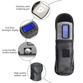 3T6B Digital Tonearm Scale, Digital Turntable Stylus Force Scale Gauge Tester, LCD Display with Backlight for Turntables, Tonearm, Phono High 0.01 g Precision with 5 g Calibration Weights