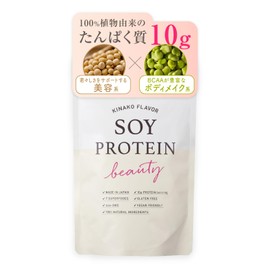 ソイプロビューティ きな粉味 200g ハリウッド化粧品 ソイプロテイン 大豆プロテイン 植物性タンパク質 和漢植物成分配合 ヴィーガン