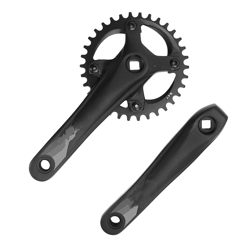 Bolany 34T Bike Single Crankset 104 BCD 7‑12 Speed Square
