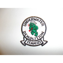 b9754 Vietnam US Navy SEAL UDT patch Underwater Demolition Team 121 IR34F