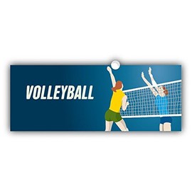Zirni Volleyball Sport Sticker Decal Design