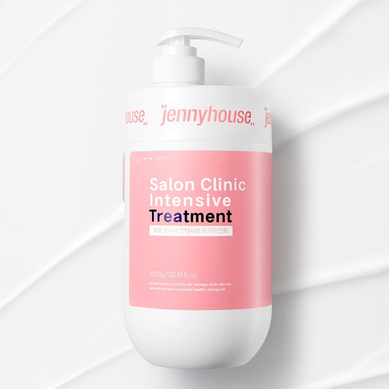 제니하우스코스메틱 살롱클리닉 저자극 단백질 헤어팩 트리트먼트, 1L, 2개 Jenny House