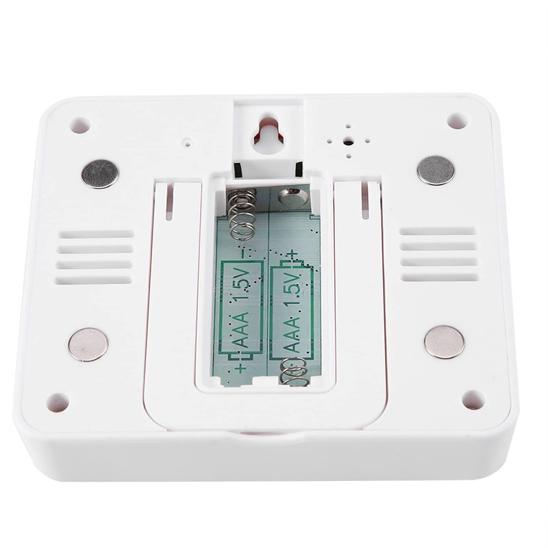 Wireless Digital Refrigerator Thermometer with 2PCS Sensor, LCD Min/Maximum Display,