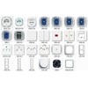 Busch-Jaeger Reflex SI, alpine white, Switches & Sockets Set Selection