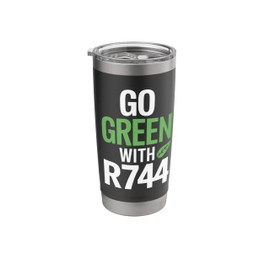 Green with R744 Refrigeration Tech Stainless Steel Insulated Tumbler