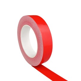 Zellykool Multi-Purpose Duct Tape 1 Inch x 33 Yards, Heavy Duty, Waterproof, Great for Repairs, Packaging, Arts Crafts and DIY Projects (Red)