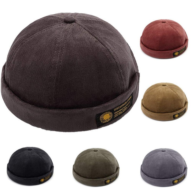 YAMME Men's and Women’s Docker Hat, Sailor Hat ,Harbour Hat,