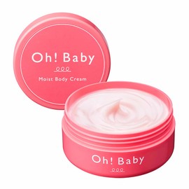 House of Rose Oh! Baby Moist Body Cream, 4.6 oz (130 g), Body Care, Moisturizing Cream, Baby Peach Scent, Good Smell, Made in Japan, Gift, Women's
