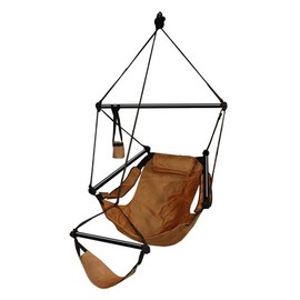 Hammaka Hanging Hammock Air Chair, Aluminum Dowels, Tan