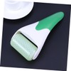 DECHOUS Handheld Aging Facial Massager Green Roller for Puffiness Relief