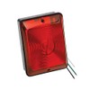 Bargman 31-86-101 Tail Light (Red Single with Stop/Tail/Turn - Black