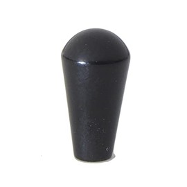 Black Guitar pickup toggle switch tip 3.5mm thread solid steel Stratocaster knob