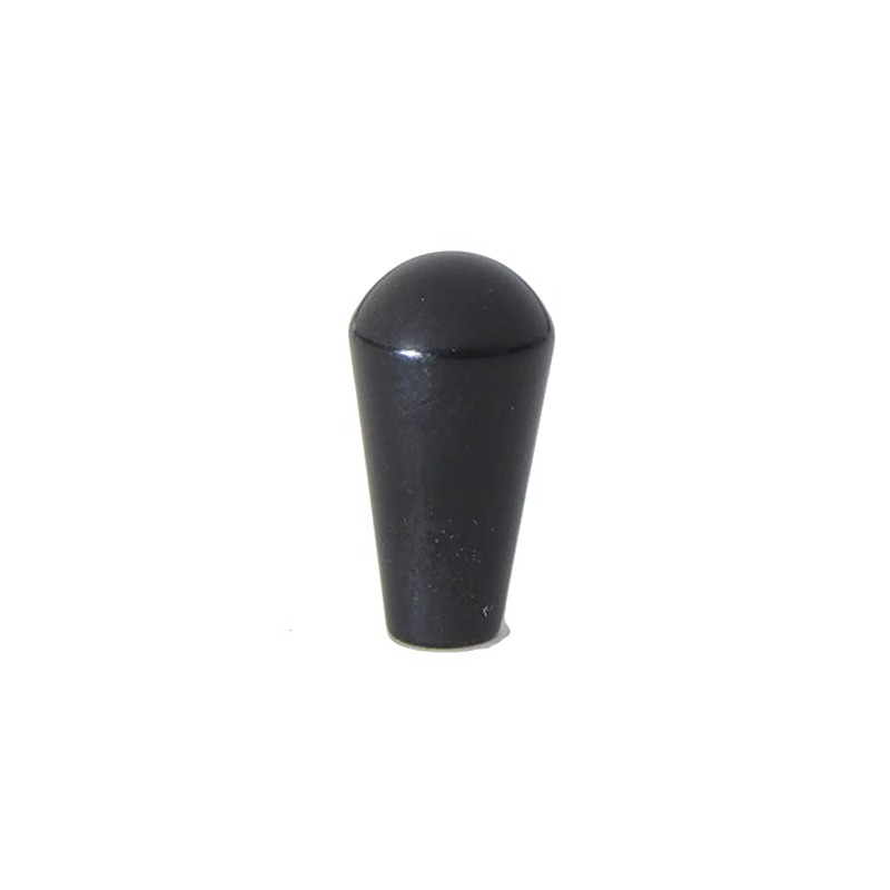 Black Guitar pickup toggle switch tip 3.5mm thread solid steel