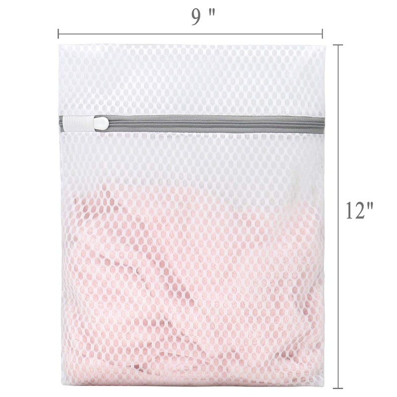 Muchfun 3Pcs Durable Honeycomb Mesh Laundry Bags for Delicates 9