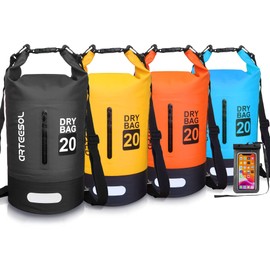 Blackace arteesol Blackace arteesol Waterproof Dry Bag 5L 10L 20L 30L 20L 20L 30L Waterproof Bag with Long Adjustable Handle for Kayaking Boat Excursion Canoe/Fishing/Rafting/Swimming/Snowboarding