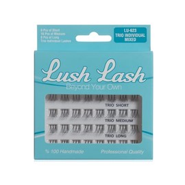 Lush Lash Trio Tekli Kısa-Orta-Uzun Takma Kirpik LU-623