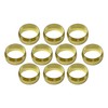 Brass Compression Fitting Ferrule Sleeve Tube Fitting (5/8" Tube OD)