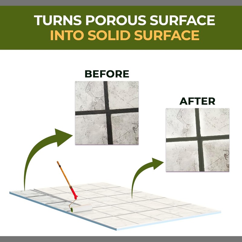 Covertec Tile & Grout Sealer, Clear Protective Sealer for Shower