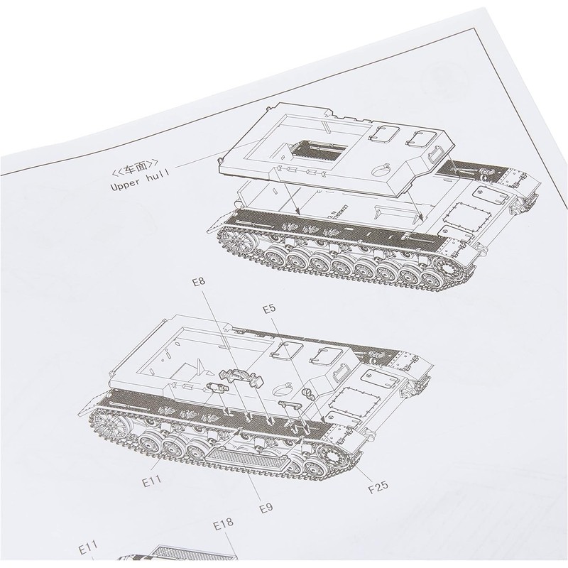 Hobby Boss Munitionsschlepper Pz.Kpfw.IV Ausf.D/E Vehicle Model Building Kit