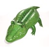 Bestway 41010 Inflatable Crocodile Pool Float Ride-On, Green 168 x