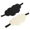 2Pcs Sleep Eye Shade Cloud Shape Versatile Comfortable Breathable Skin