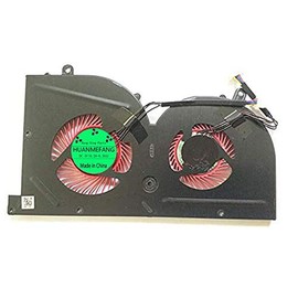 HUANMEFANG New GPU Cooling Fan Compatible with MSI GS63 GS63VR GS73 GS73VR GS62 MS-17B1 MS-17B2 MS-16K2 MS-16K3 Stealth Pro BS5005HS-U2L1 Fan