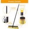 KeFanta 18 Inches Push Broom Outdoor- Heavy Duty Broom with