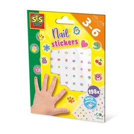 SES Creative 14044 Fingernail Stickers, Various Colours, 0