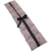 Linseed cushion 7-chamber with ribbon, 65 x 15 organic fabric