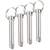 TA-VIGOR 4Pcs Quick Release Pins, 10mm Dia 62mm Length Bimini