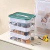3 Layers Building Blocks Storage Plastic Storage Container Box Kid