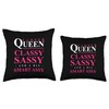 Camper Queen Classy Sassy And A Bit Smart Assy Throw