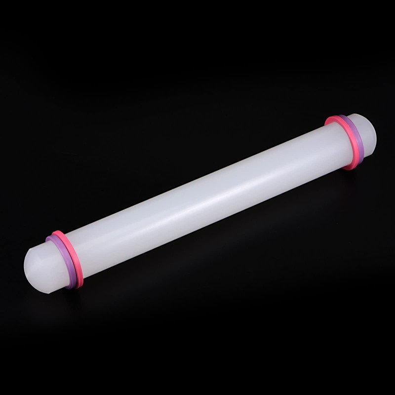 sourcing map Fondant Rolling Pin 12 Inch x 1.38 Inch