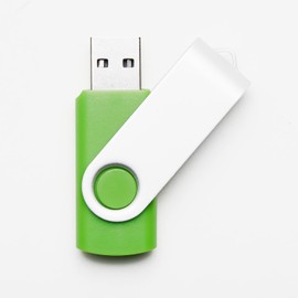 Memoria USB 2.0 verde de 512 MB