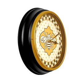 MacKenzie-Childs MacKenzie Childs 12" Queen Bee Wall Clock Brand New Original Box