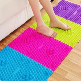 High-end foot massage mat, high-end type pink 2ea
