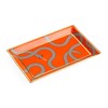Jonathan Adler Eden Bandeja Rectangular, Naranja