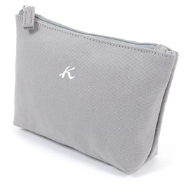 Kitamura BN0004 Canvas Pouch, light gray 82821