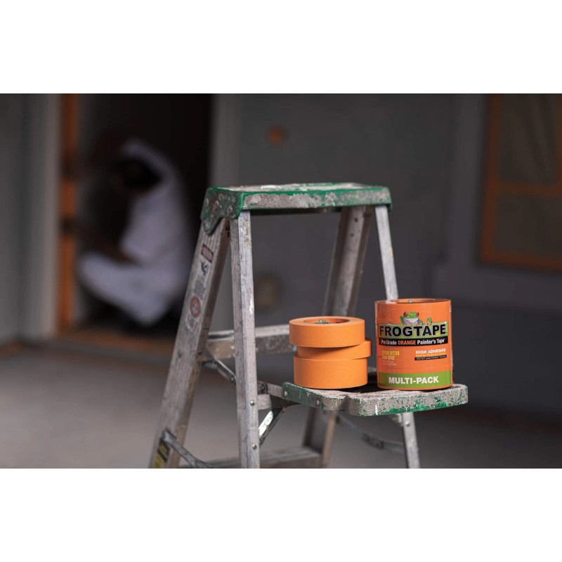 FrogTape Pro Grade Orange Masking Tape 4 Rolls 1.41in x